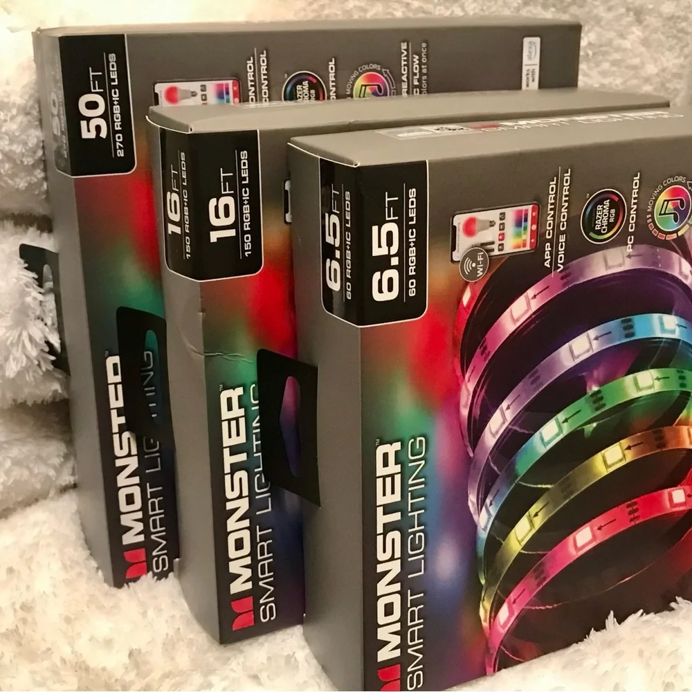 Bundle of 3 - Smart RGB+IC Flow Light Strips
